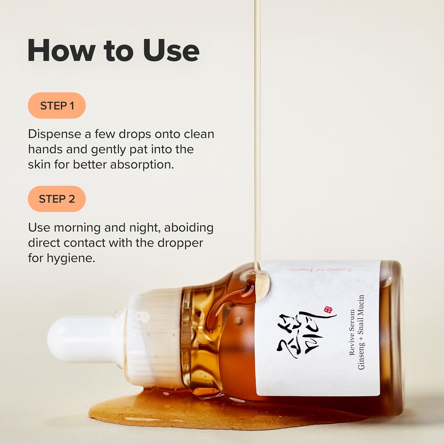 Beauty of Joseon Revive Serum: Ginseng + Snail Mucin (30ml)