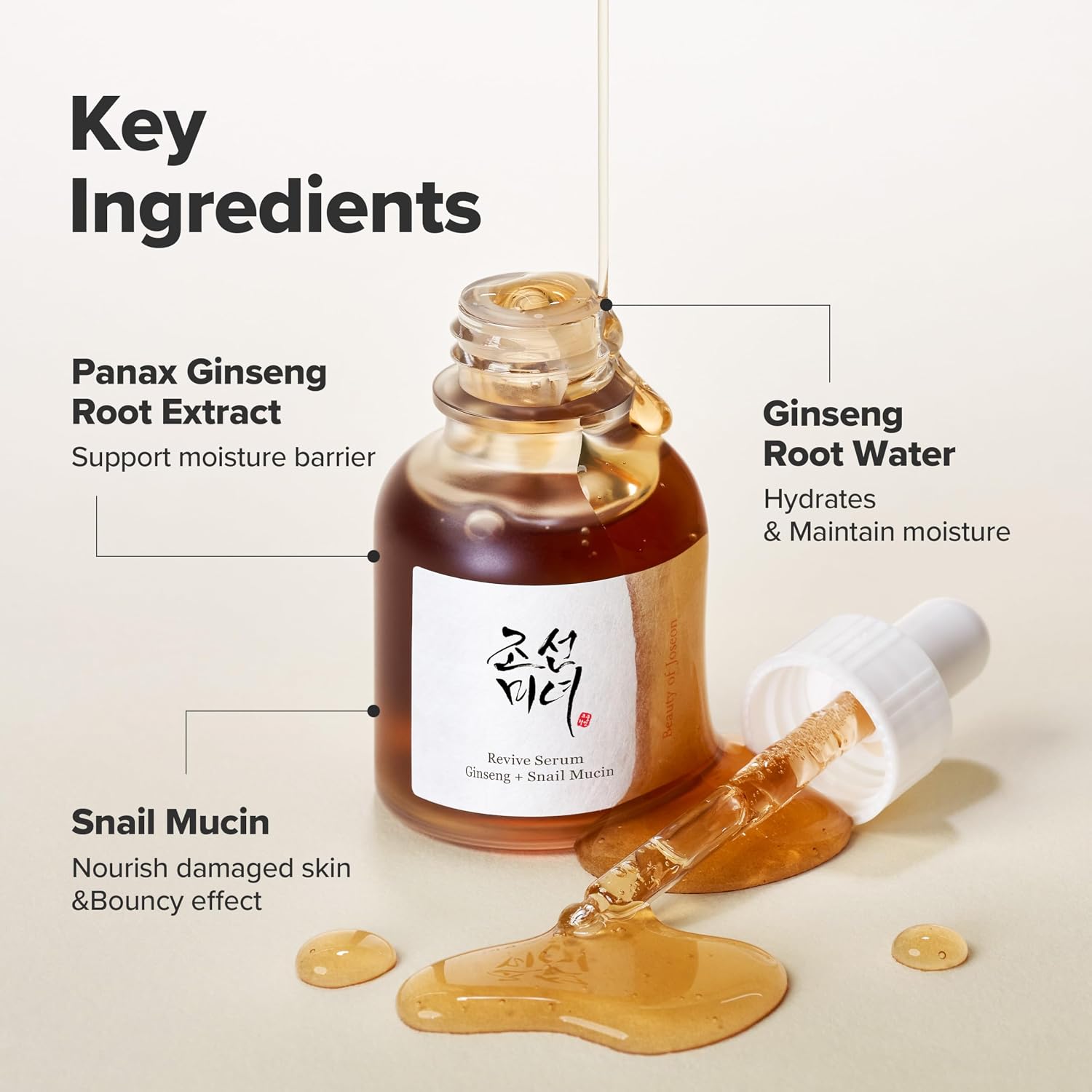 Beauty of Joseon Revive Serum: Ginseng + Snail Mucin (30ml)