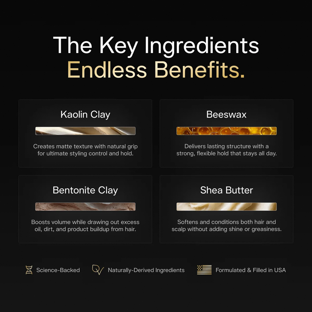 Based Bodyworks Hair Clay