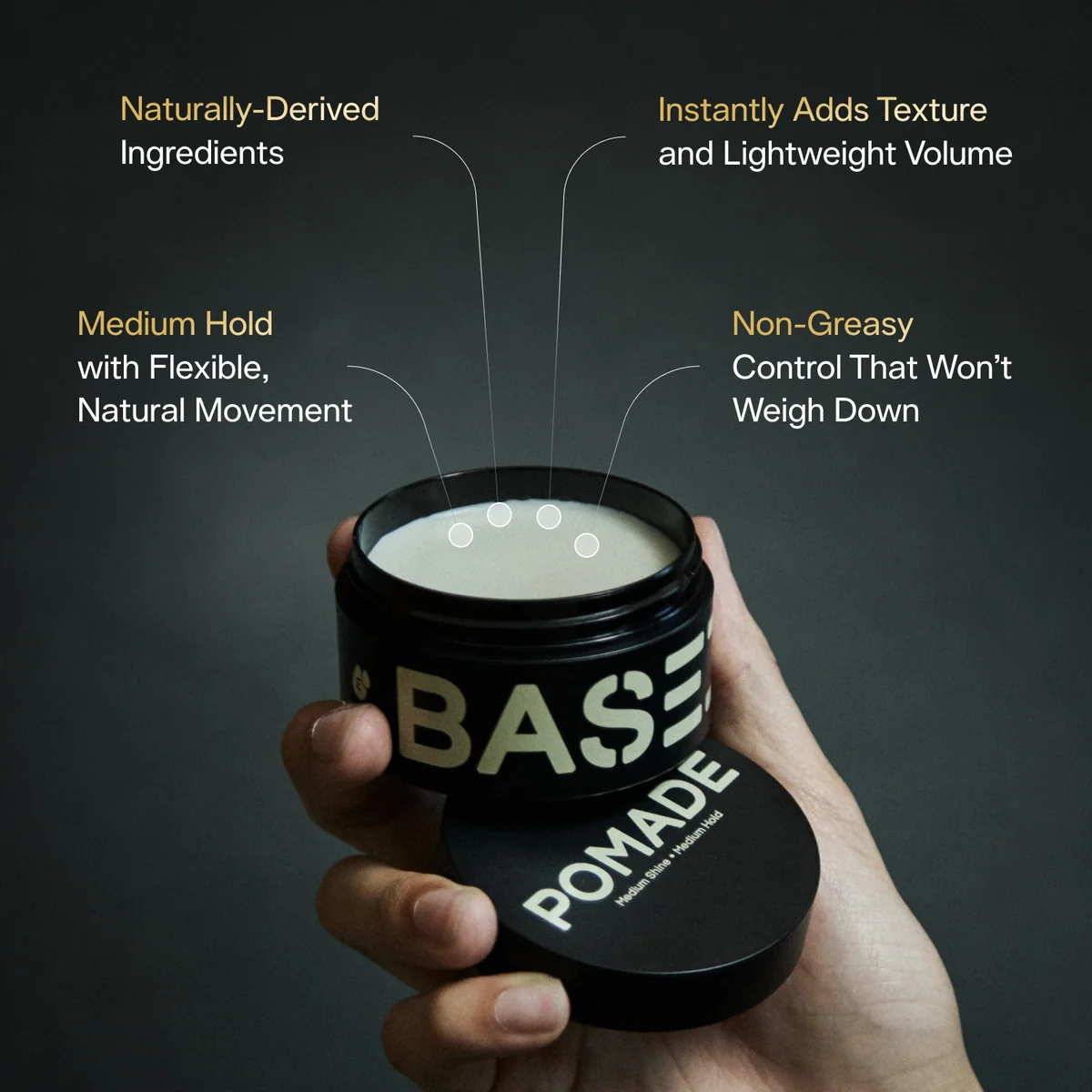 Based Bodyworks Pomade (approx.90 ml /3 fl oz)