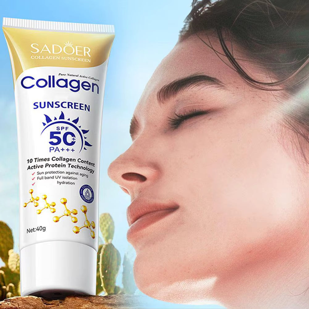 SADOER Collagen Sunscreen SPF 50+ PA+++ (40g)